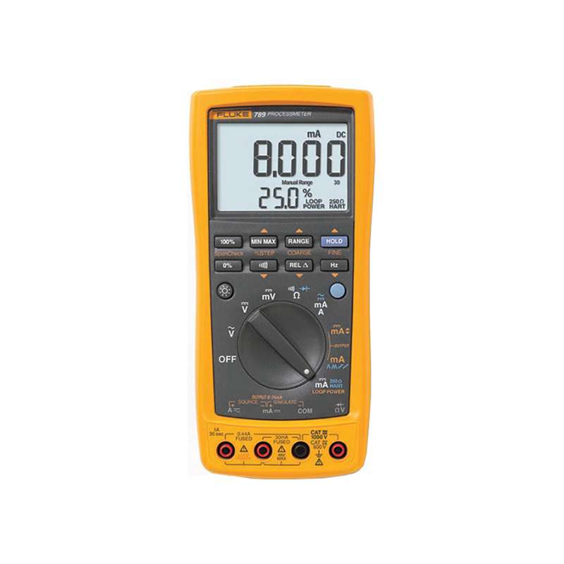 789 CAL Process Meter with calibration certificate, 24 V loop